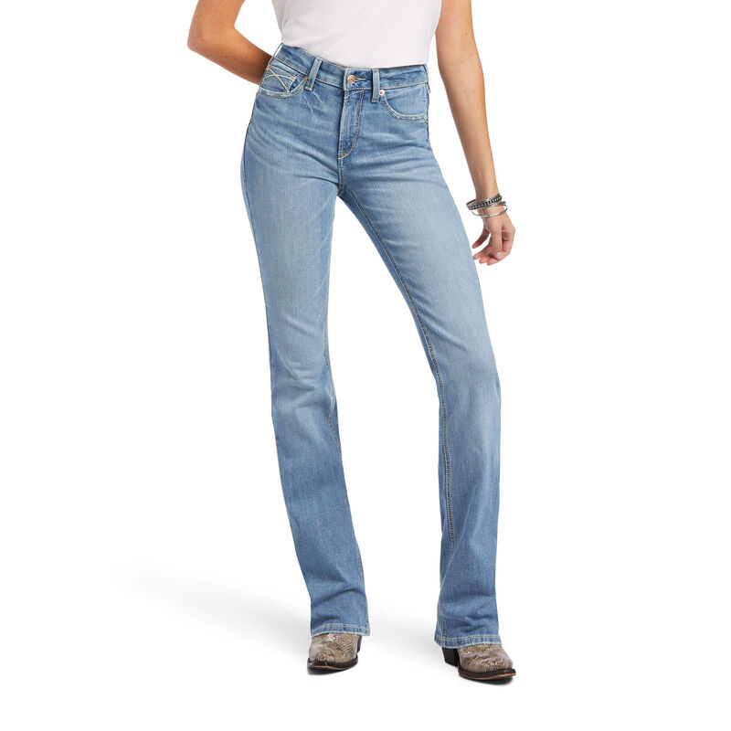 Pantalones Vaqueros Ariat R.E.A.L. High Rise Felicity Boot Cut Azules Mujer - Chile 670-IRQHWB